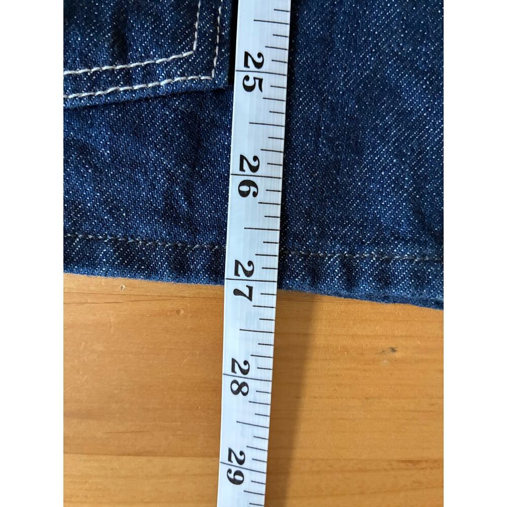 Hey Gang The Barn Coat Chore Coat Denim Jean Jacket, Unisex Size 2 (Adult M) - Picture 8 of 9